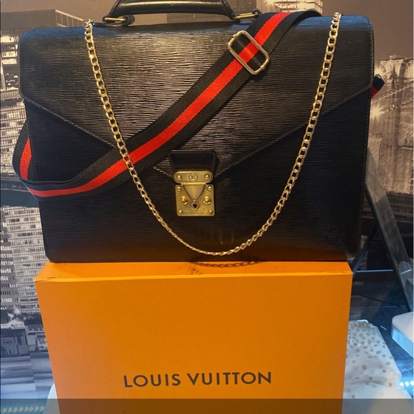 Louis Vuitton Handbags - Authentic Louis Vuitton Epi Serviette Conseiller Briefcase Purse